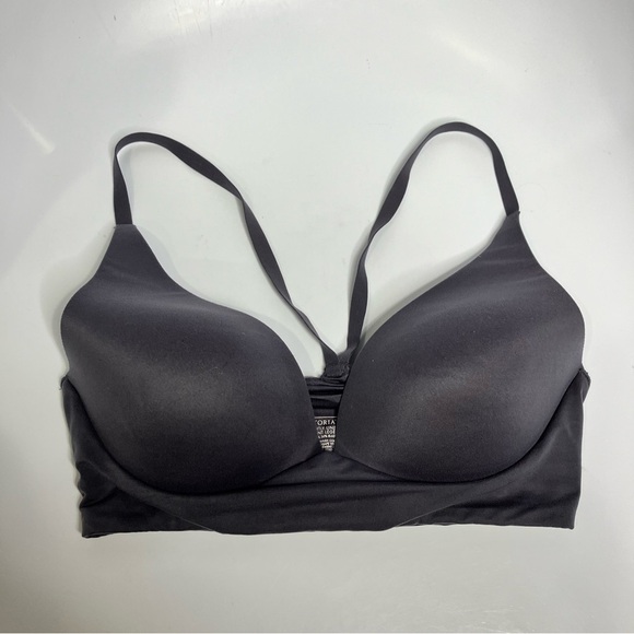 Victoria’s Secret lightly lined plunge bra gray size 32D - Picture 1 of 5